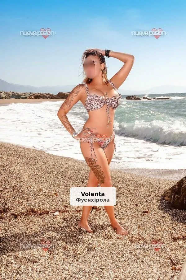 Modelo brasileña muy complaciente en Fuengirola