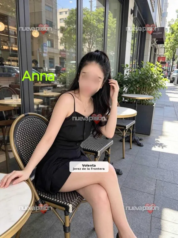 Charming Chinese girl, Anna