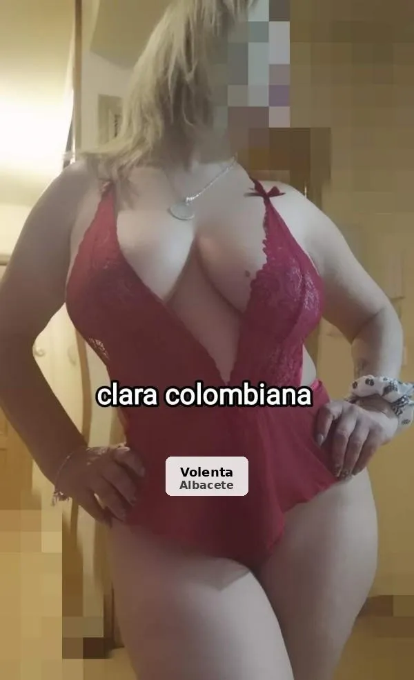 Clara, madureta colombiana, fotos reals