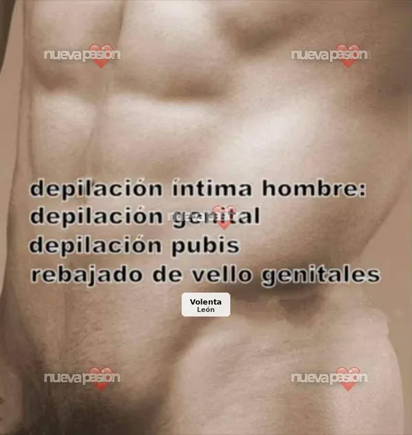 Masaje, depilación íntima y sensualidad. 41 años
