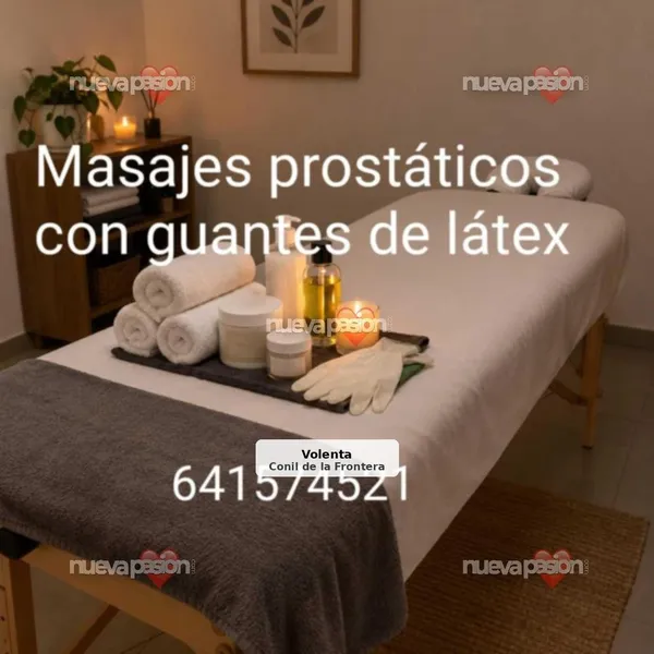 Relájate con mis manos de seda. El final es tuyo
