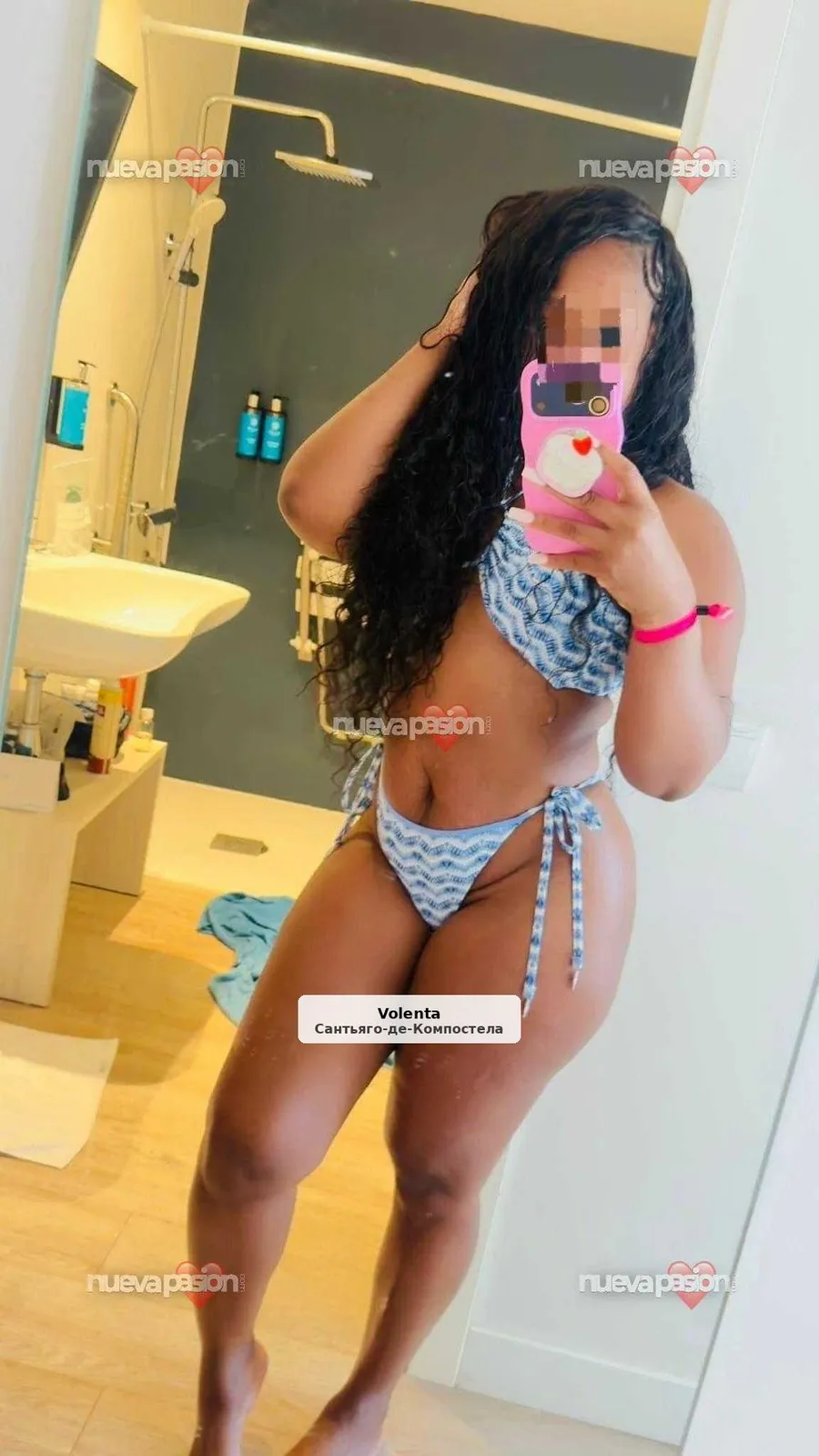 Cristal, hermosa colombiana en Fontiñas - 1/9